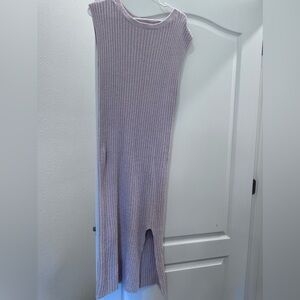 Very softly long dress light pink very special material